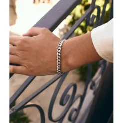 Edblad Curb Kedja Armband Stål