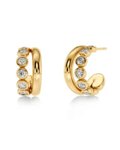 Edblad Grace Hoops L – Guld