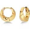 Edblad Helix Hoops L – Guld