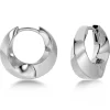 Edblad Helix Hoops L – Stål