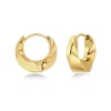 Edblad Helix Hoops S – Guld