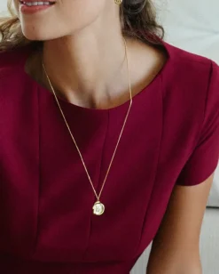 Edblad Holly Halsband L – Guld