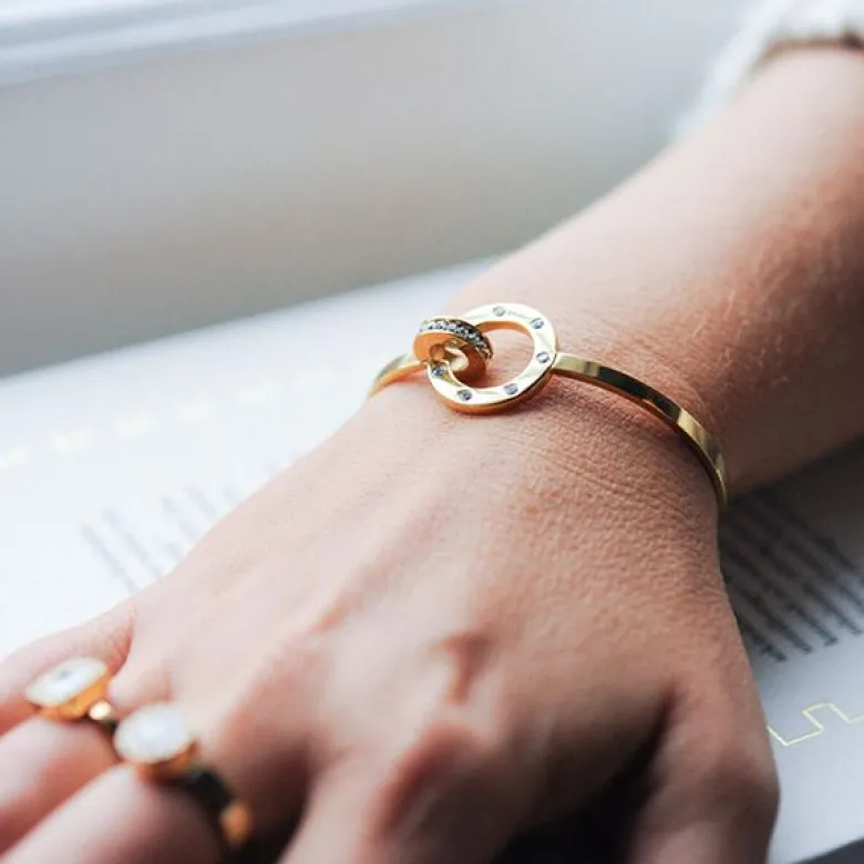 Edblad Ida Bangle Stål Large (111475__17209)