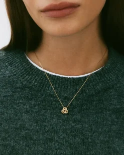 Edblad Infinity Knot Halsband S Guld