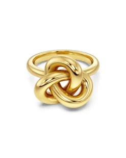 Edblad Infinity Knot Ring L Guld