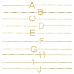 Edblad Letter Armband A-Ö Guld