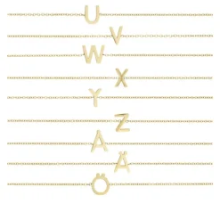 Edblad Letter Armband A-Ö Guld