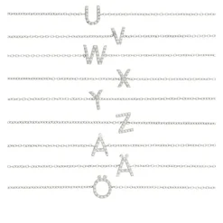 Edblad Letter Armband A-Ö Stål