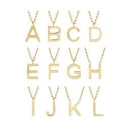 Edblad Letter Halsband A-Ö Guld