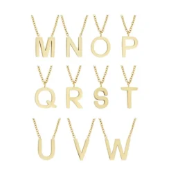 Edblad Letter Halsband A-Ö Guld