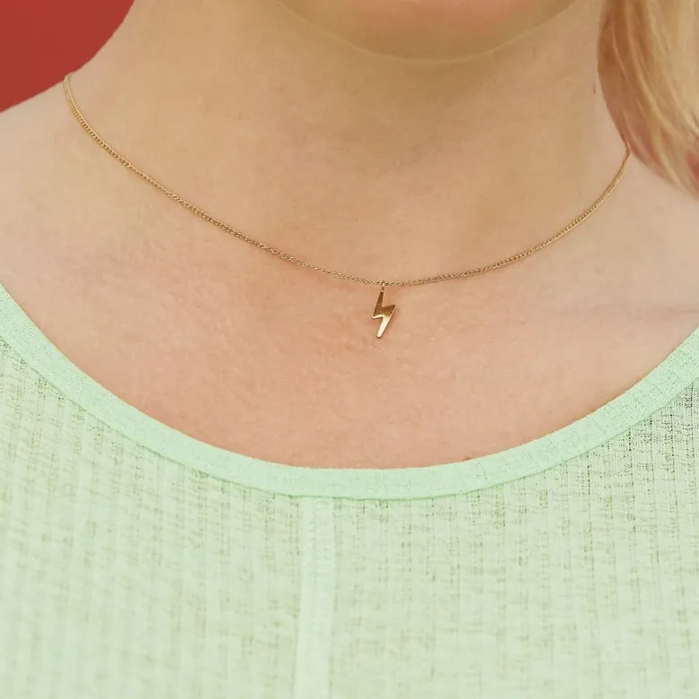 Edblad Lightning Necklace Gold 115141