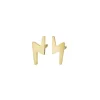 Edblad Lightning Studs Gold 115149