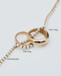 Edblad Lilo Armband Multi Steel – Guld