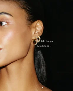 Edblad Lilo Hoops S – Guld