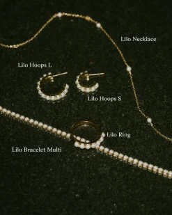 Edblad Lilo Hoops S – Guld