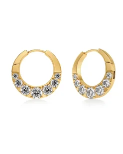 Edblad Monarch Hoops L – Guld