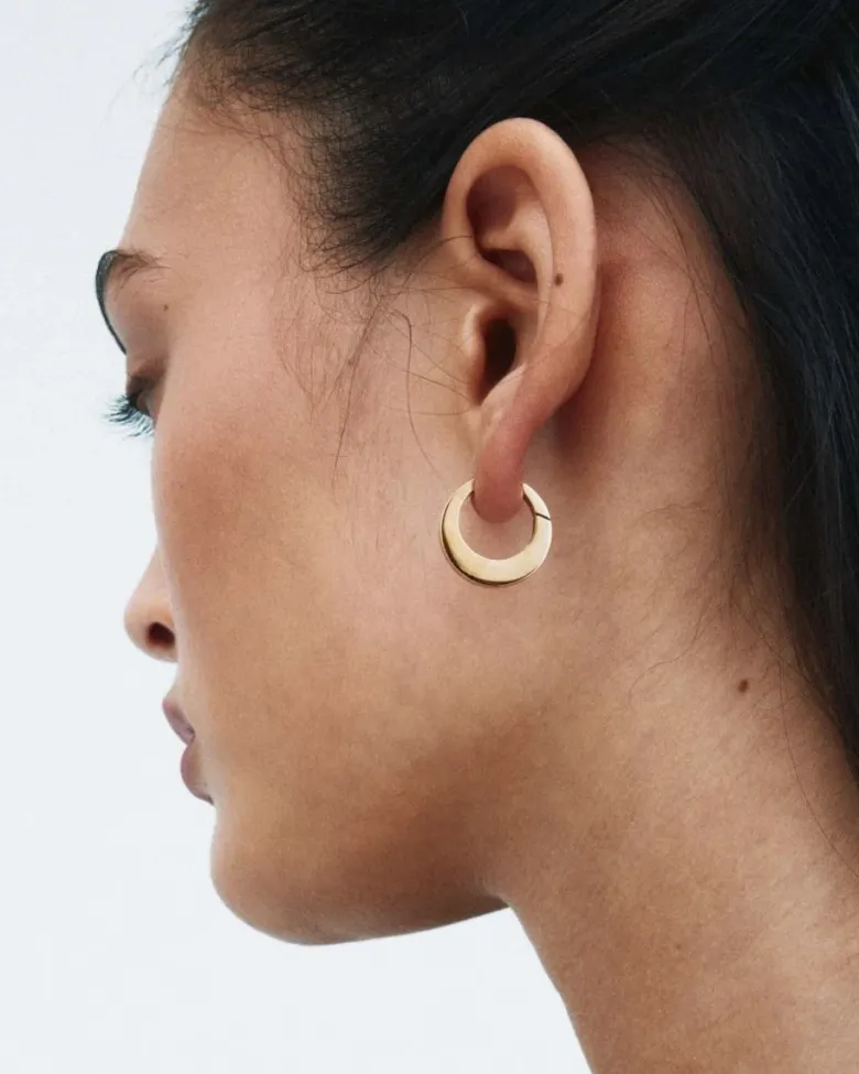 Edblad Monarch Hoops L – Guld