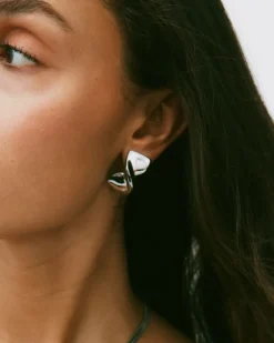 Edblad Nuvole Studs L Örhängen Stål