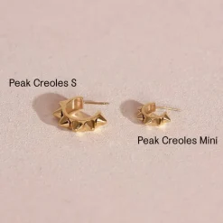 Edblad Peak Creoles Mini Guld 126250