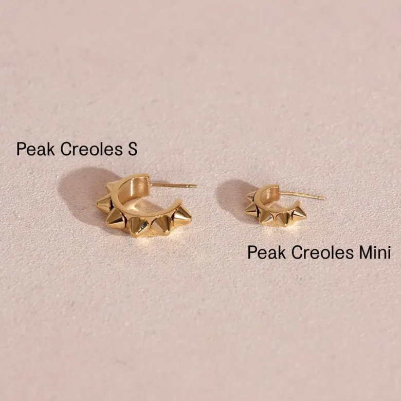 Edblad Peak Creoles S Guld 110955