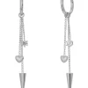 Edblad Peak Hoops Multi Heart Stål 127224