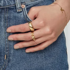 Edblad Peak Ring Single Guld