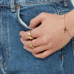 Edblad Peak Ring Single Guld