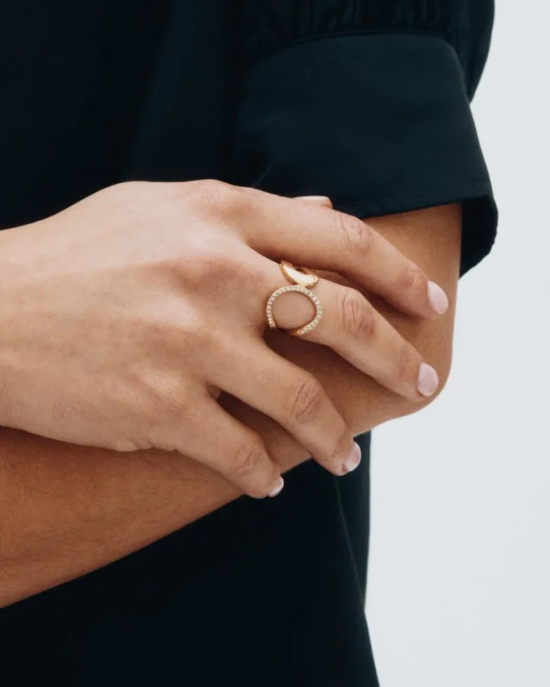 Edblad Plié Ring – Guld