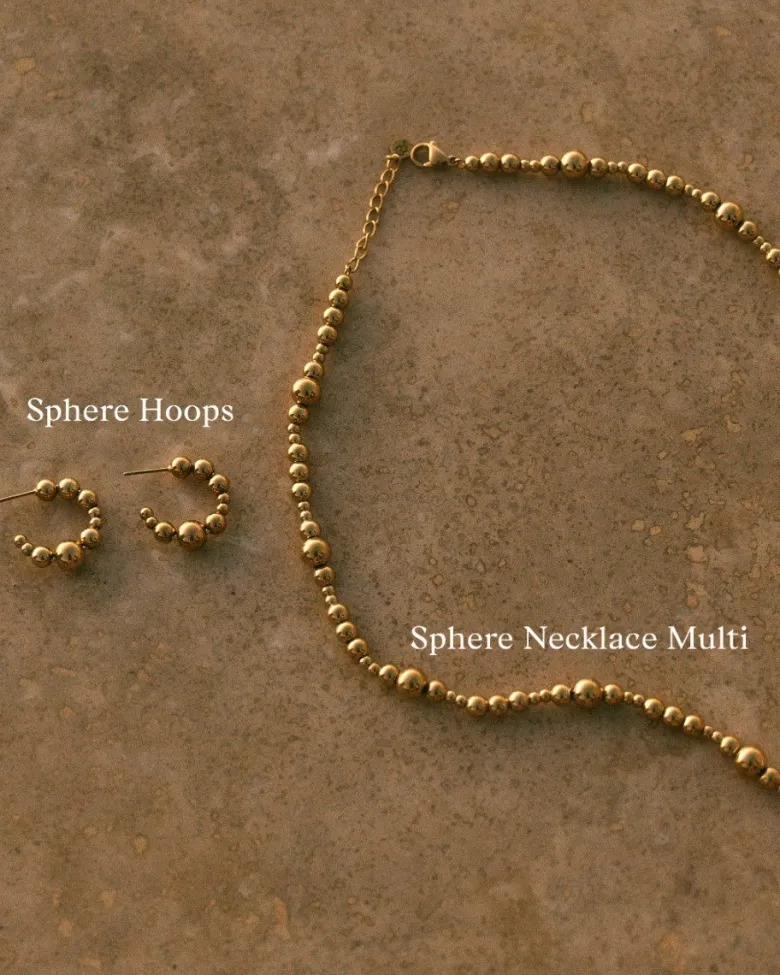 Edblad Sphere Halsband Multi Guld