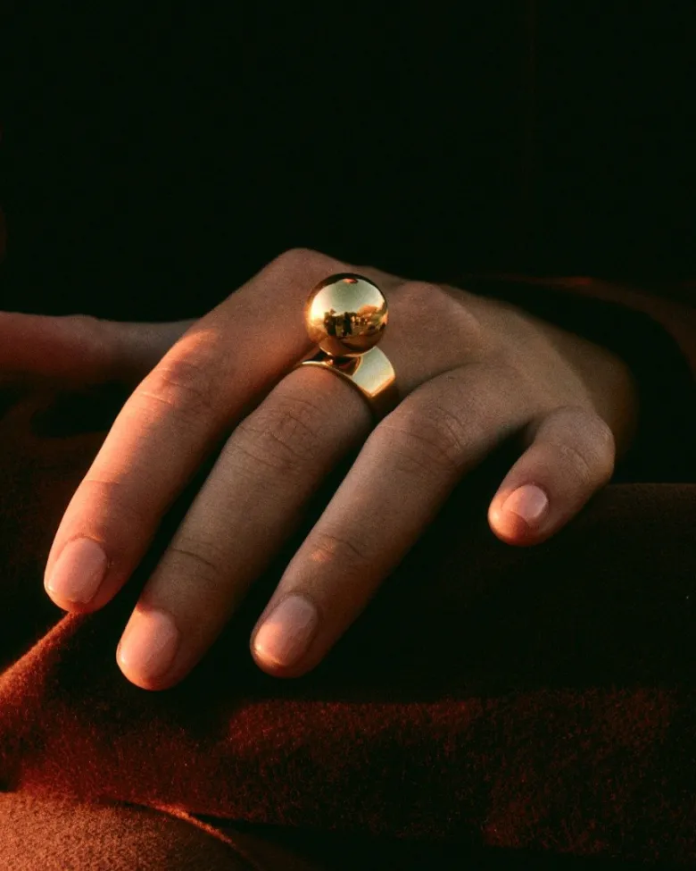 Edblad Sphere Ring – Guld