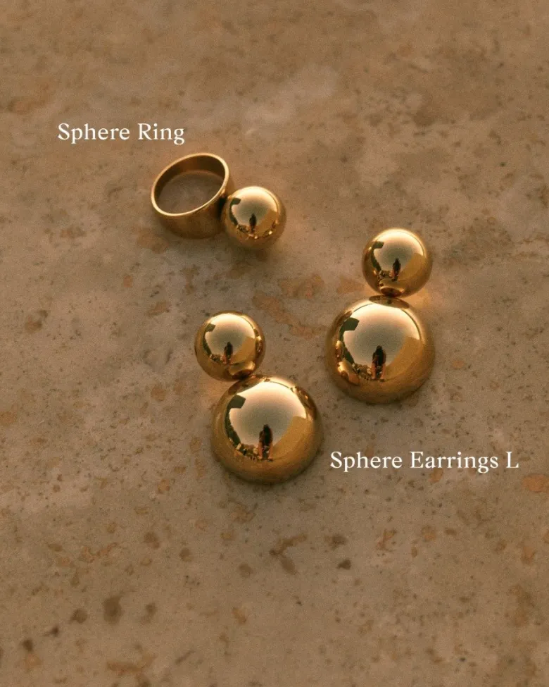 Edblad Sphere Ring – Guld