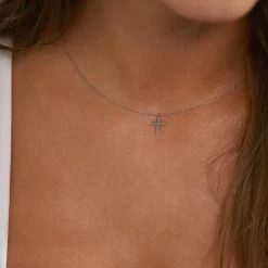 Edblad Spirit Cross Halsband Stål- 120296