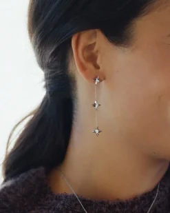 Edblad Stellar Örhängen- Stål