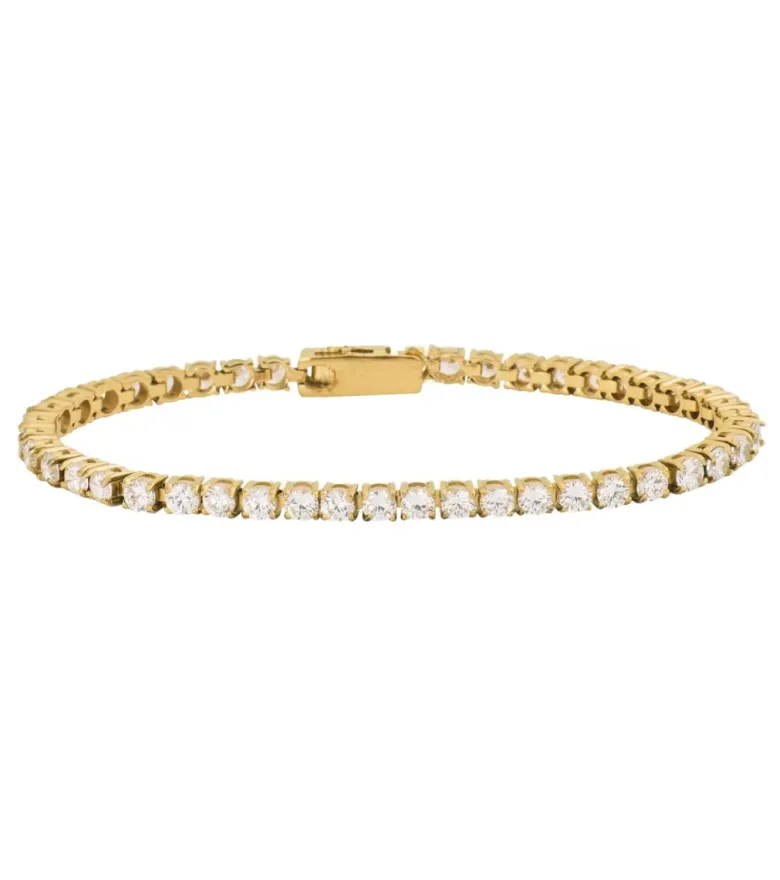 Edblad Tennis Armband Stål Guld