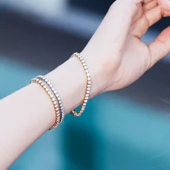 Edblad Tennis Armband Stål Guld