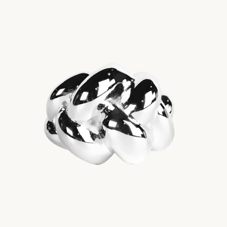 Emma Israelsson Braided Ring Silver Ring158
