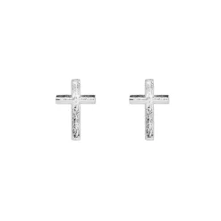 Emma Israelsson Branch Cross Pin Örhängen Silver Ear104