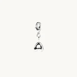 Emma Israelsson Bubble Bokstav Berlock Silver