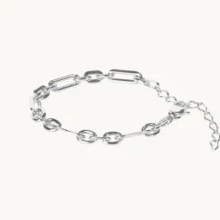 Emma Israelsson Chunky Armband Silver Brace060