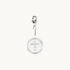 Emma Israelsson Cross Coin Charm Silver Charm013