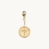 Emma Israelsson Cross Coin Charm Guld Charm014