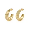 Emma Israelsson Dew Hoops Guld Ear101