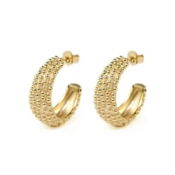 Emma Israelsson Dew Hoops Guld Ear101