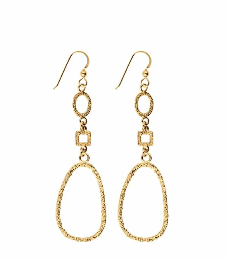 Emma Israelsson Drop Antique Örhängen Guld Ear049 ( Mega Kampanj )