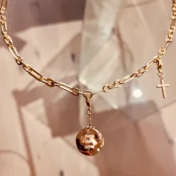 Emma Israelsson FHL Organic Coin Charm Guld Charm028