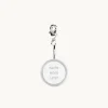 Emma Israelsson FHL Wreath Coin Charm Silver Charm015