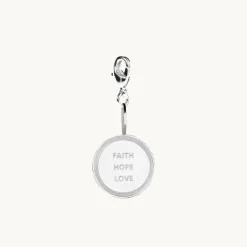 Emma Israelsson FHL Wreath Coin Charm Silver Charm015