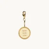 Emma Israelsson FHL Wreath Coin Charm Guld Charm016