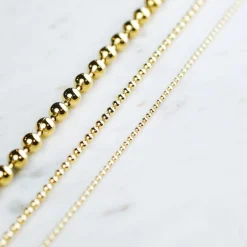 Emma Israelsson LARGE GLOBE CHAIN SILVER – chain027