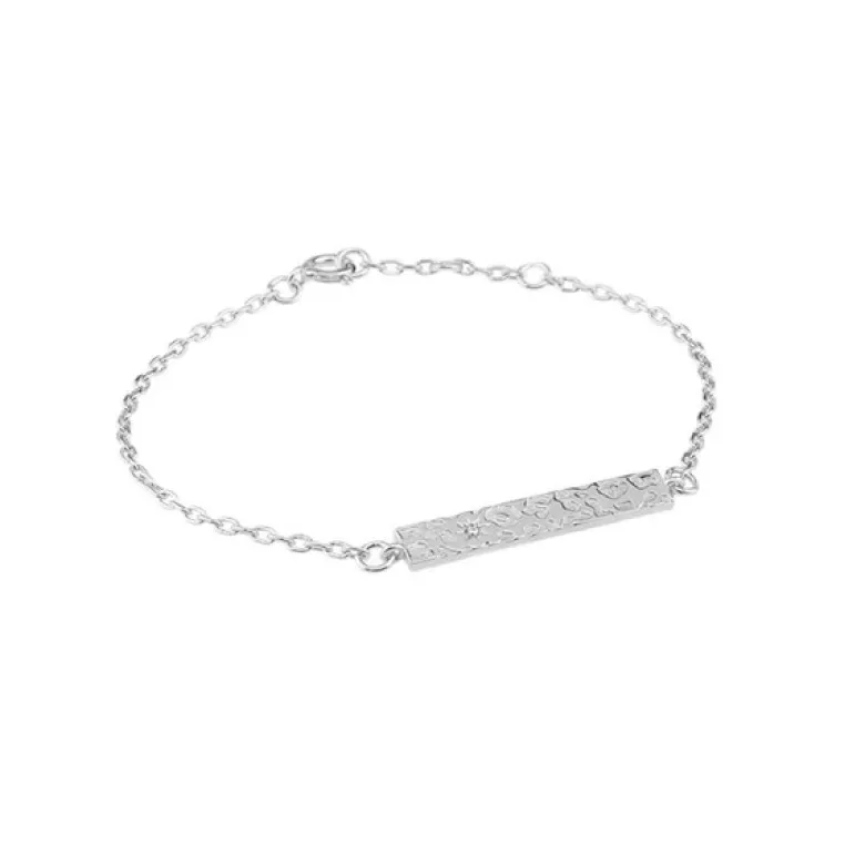 Emma Israelsson Leo Armband Silver Brace049 ( Mega Kampanj )